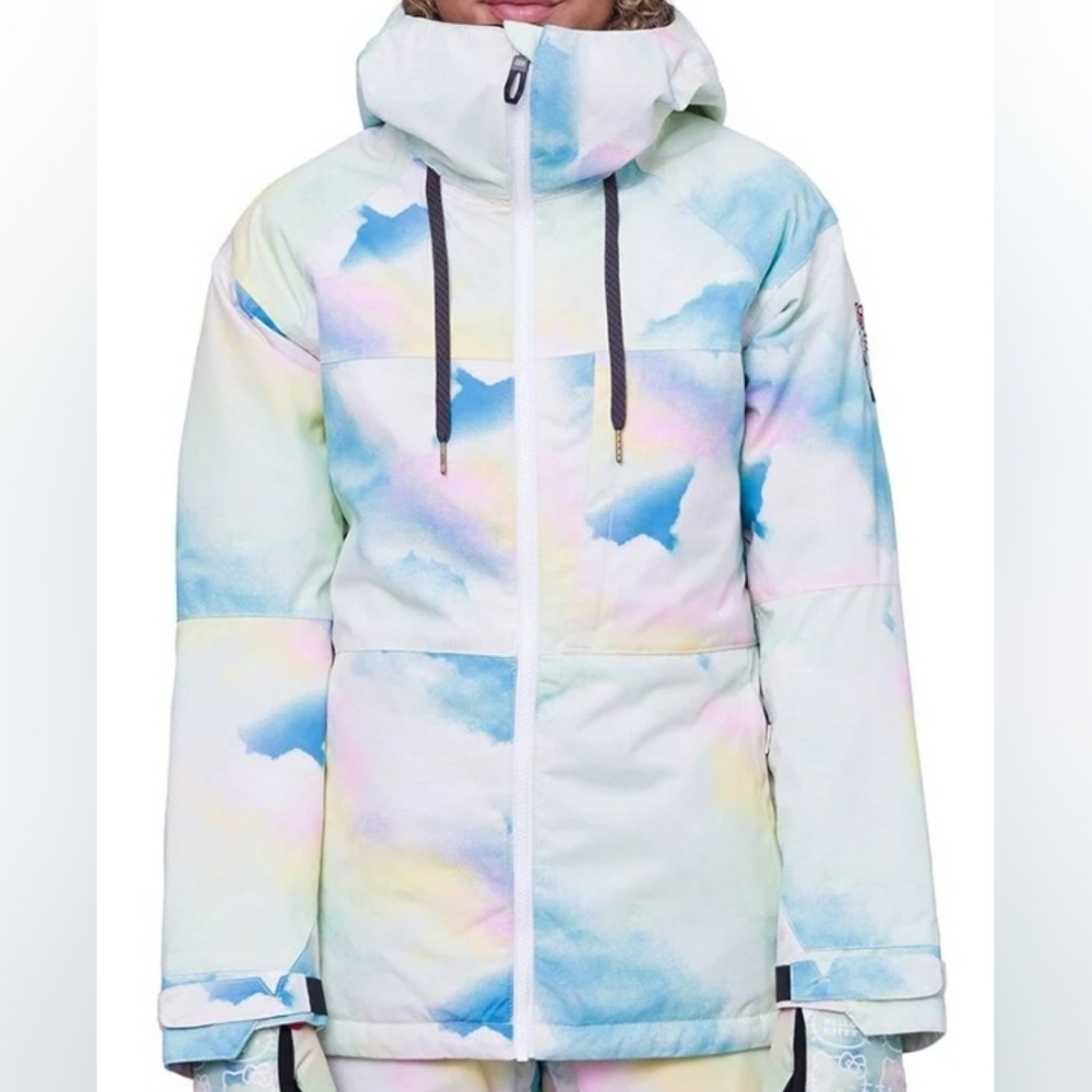 Limited Addition 686 Athens Insulated Hello Kitty Ski/snow Jacket